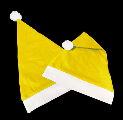 Kerstmutsen - Geel