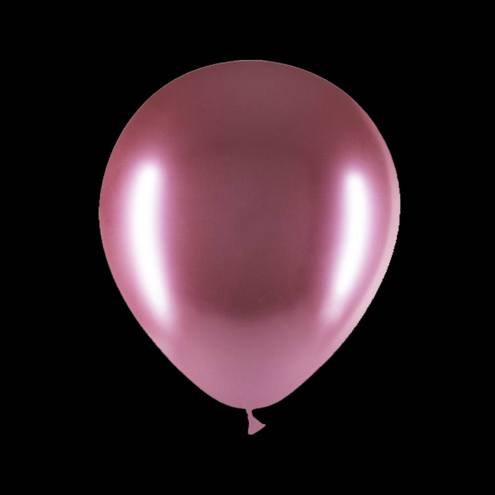 Roze Ballonnen - Chrome - 30cm (50 Stuks)