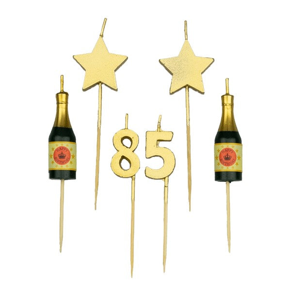 Party Cake Candles - 85 Jaar