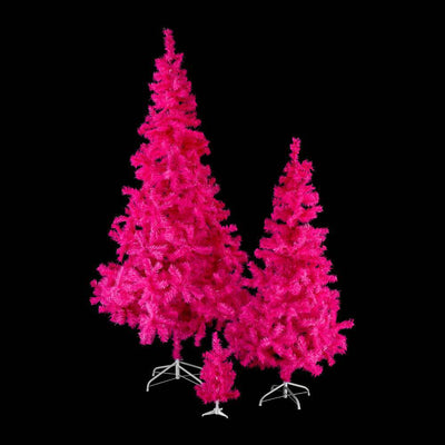 Fuchsienfarbener Weihnachtsbaum - 210 cm