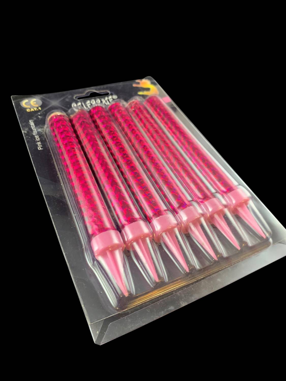 Ijsfontein - Roze 60 sec (6 Stuks)