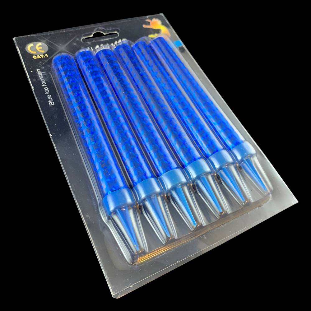 Ijsfontein - Blauw 60 sec (6 Stuks)