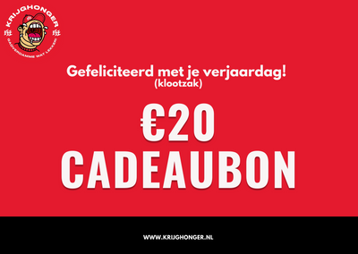 Gefeliciteerd Klootzak Cadeaubon