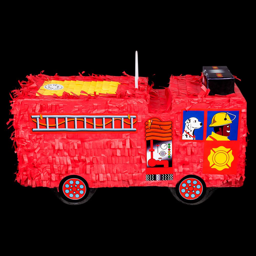 Feuerwehrauto-Piñata