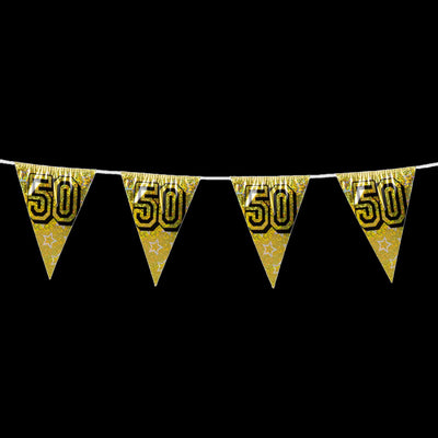 Holografische vlaggenlijn - 50 jaar