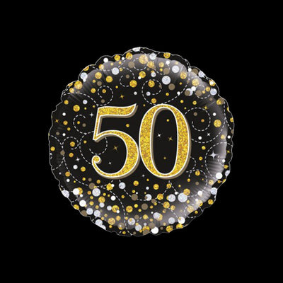 Folieballon holografisch - 50 Jaar