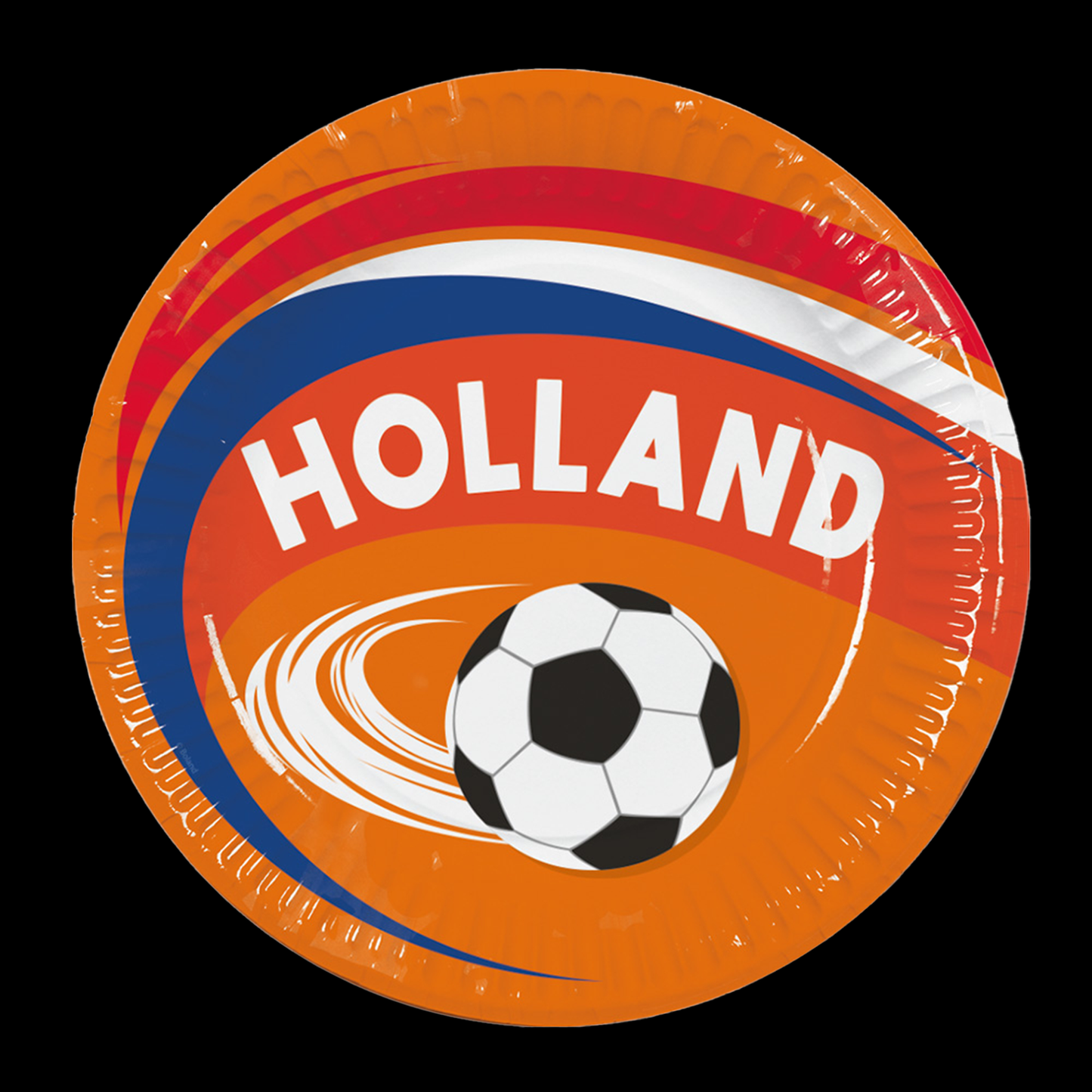 Papieren bordjes Holland - 8 stuks - 23cm