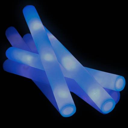 LED Foam Sticks Blauw ( 10 stuks)