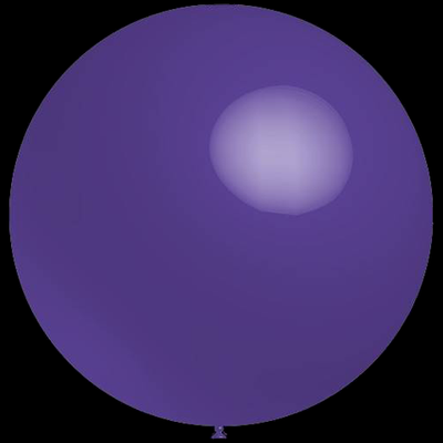 Lila Luftballons - Metallic - 87cm