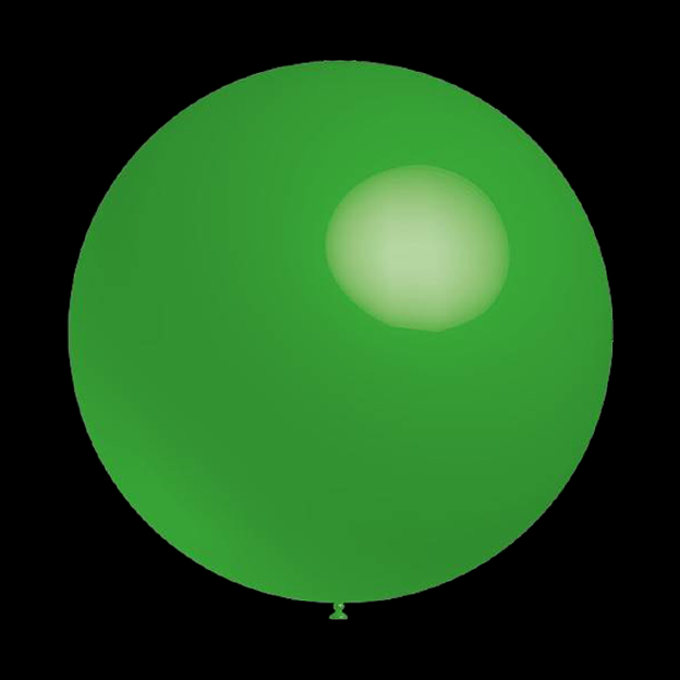 Groene ballonnen - Rond - 30cm (100 stuks)