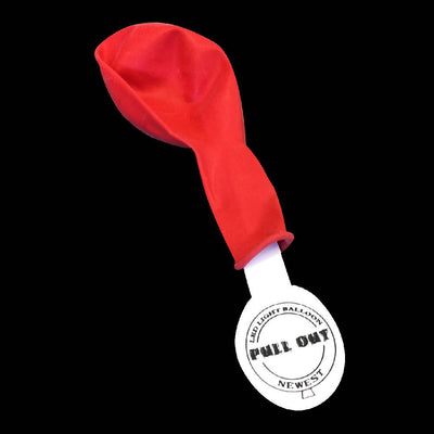 LED ballon rood (5 stuks)