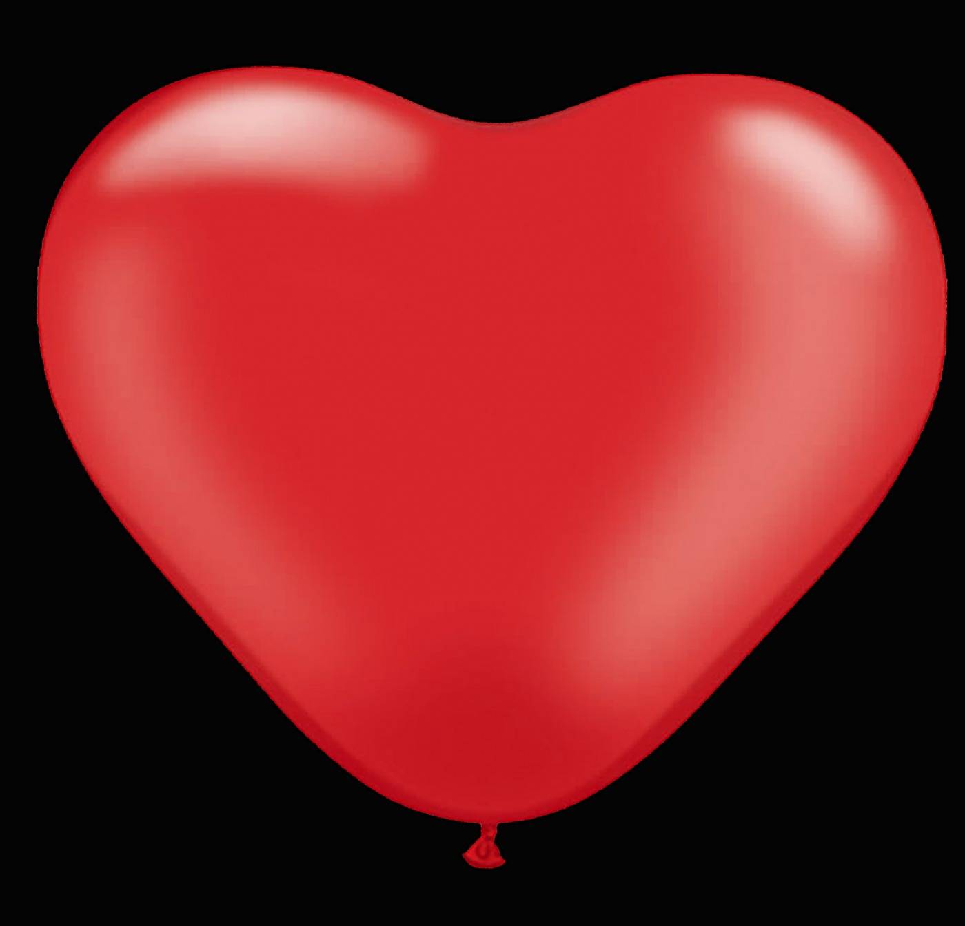 Hartjes ballonnen - Rood - 45cm