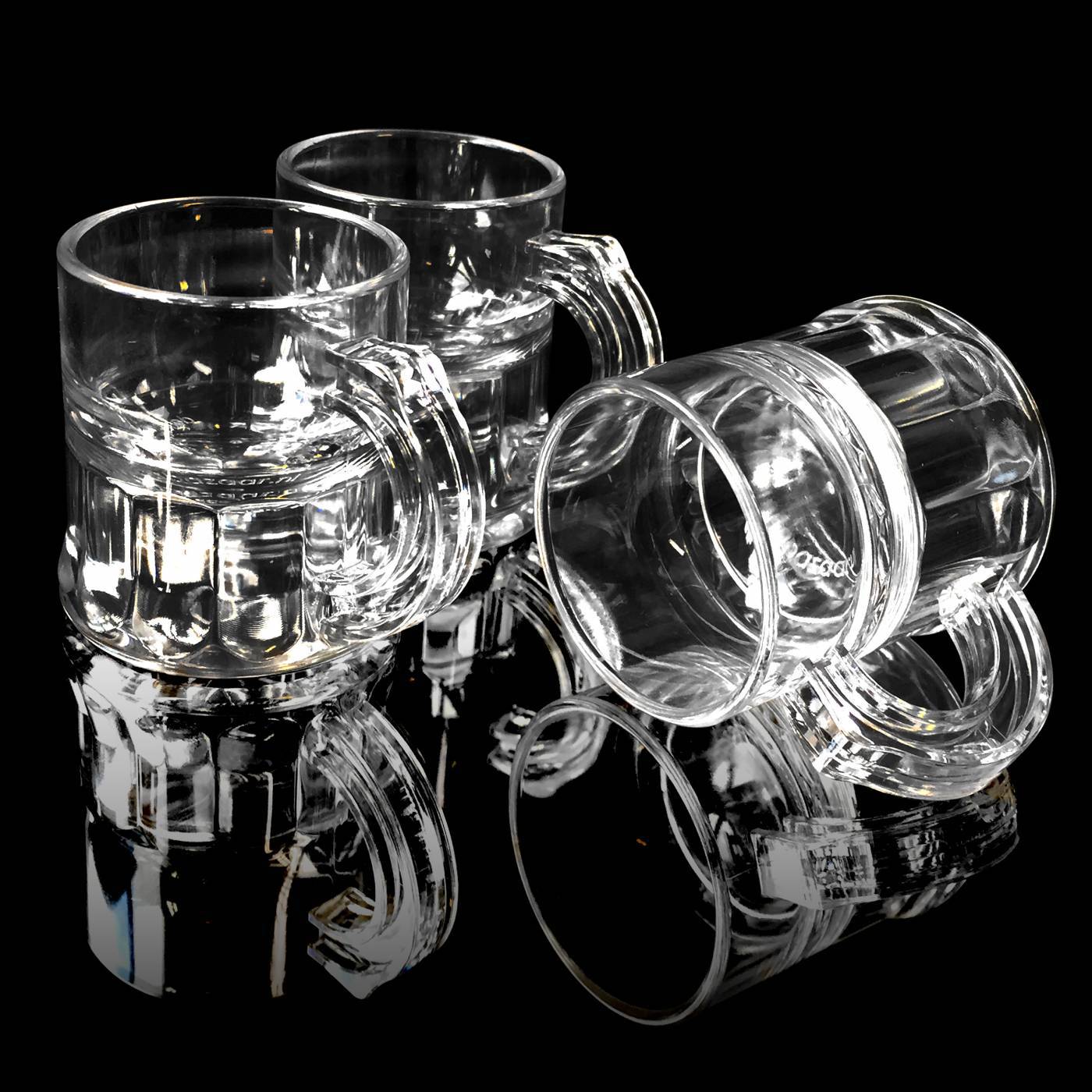 Shotglaasjes transparant - 2,5cl (10 Stuks)