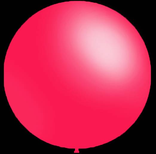 Fuchsia ballonnen - 91cm