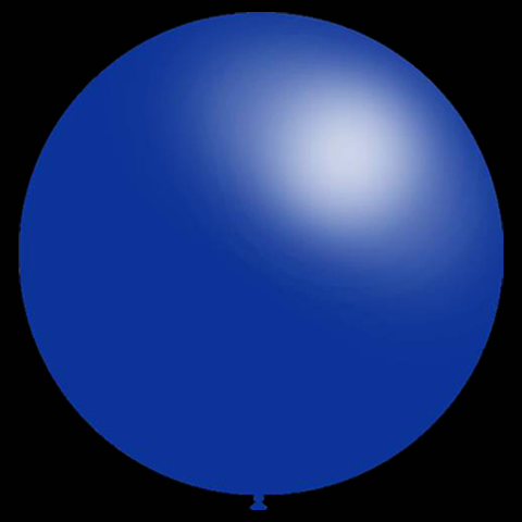 Blauwe Ballonnen - 130cm