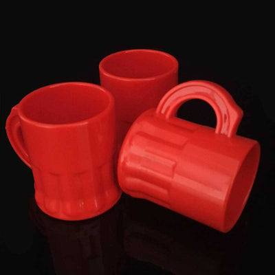 Shotglaasjes Rood - 2,5cl (10 Stuks)