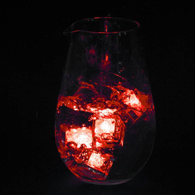 LED ijsblokjes - Rood (12 stuks)