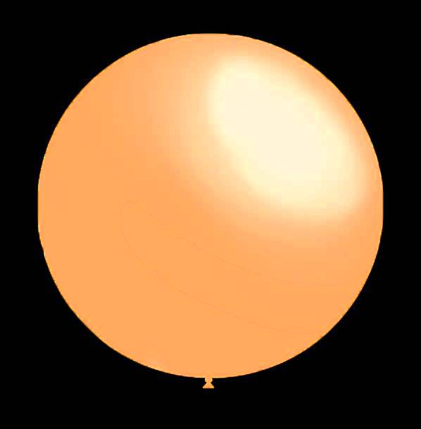 Huidskleurige ballonnen - Rond - 30cm (100 Stuks)