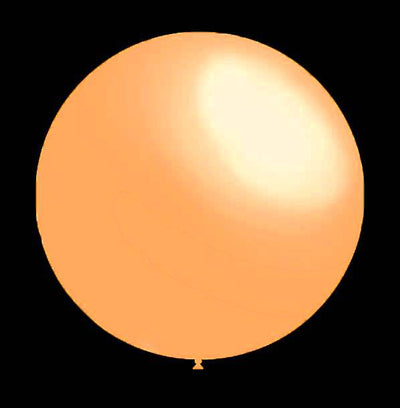 Hautfarbene Luftballons - Rund - 30cm (100 Stück)