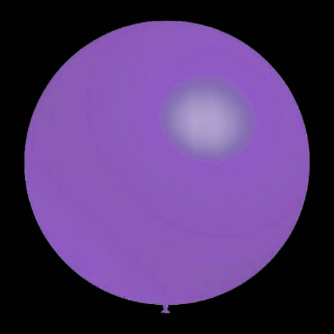 Lavendel Ballonnen - Metallic rond - 28cm - (100 Stuks)