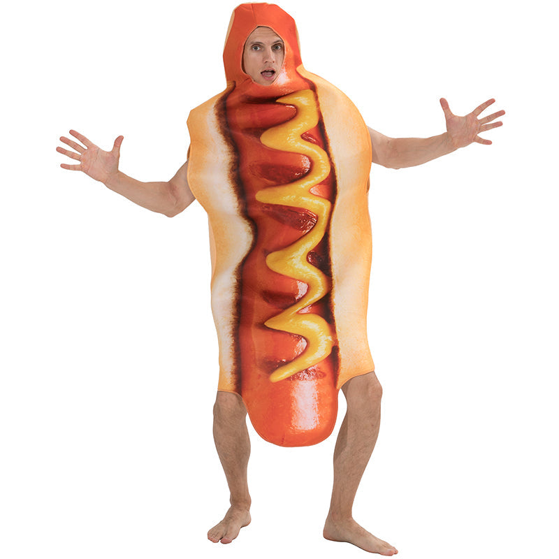 Hot Dog Kostuum - Voor Kinderen & Volwassenen
