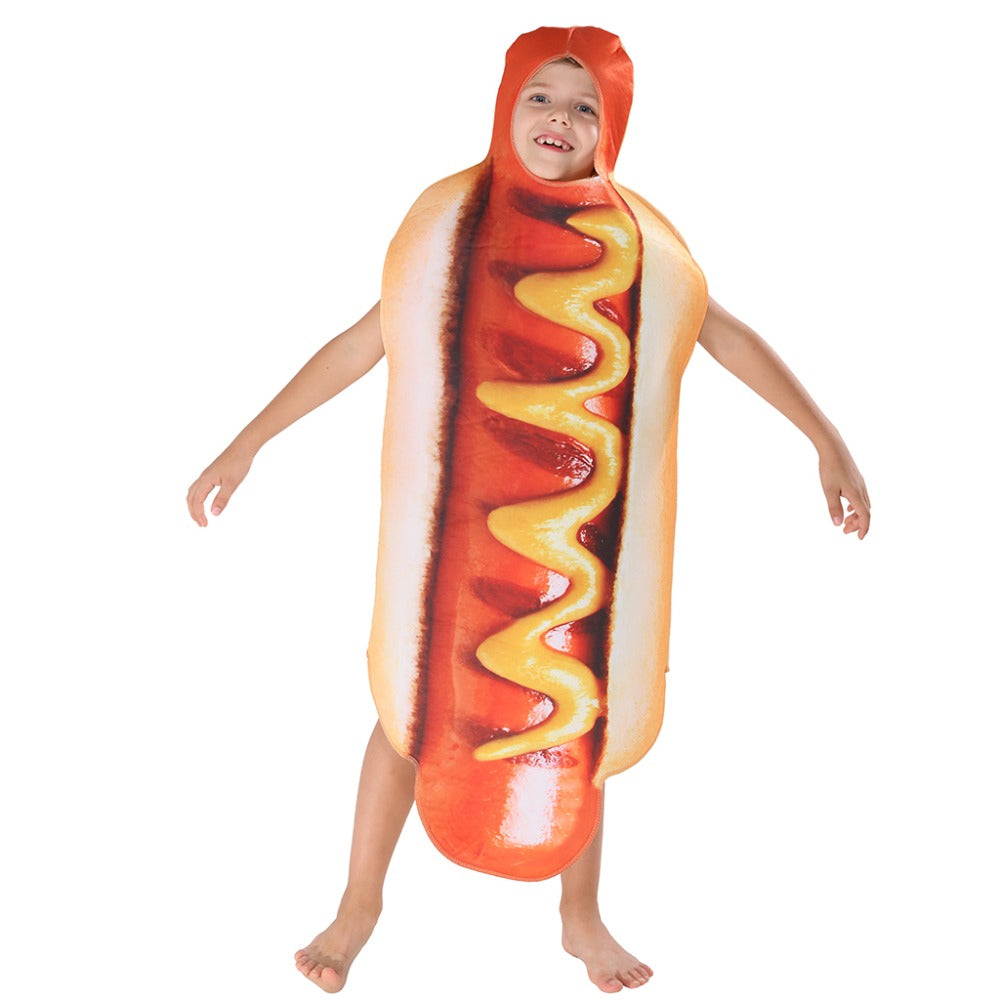 Hot Dog Kostuum - Voor Kinderen & Volwassenen