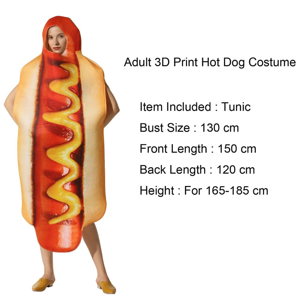Hot Dog Kostuum - Voor Kinderen & Volwassenen