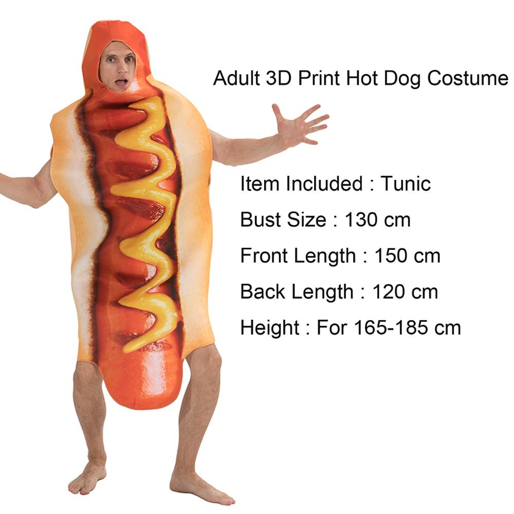 Hot Dog Kostuum - Voor Kinderen & Volwassenen