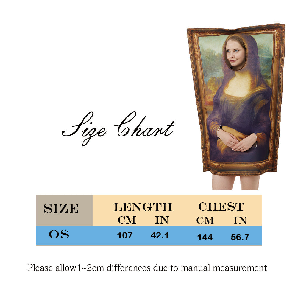 Mona Lisa Kostuum - Voor Volwassenen - One Size