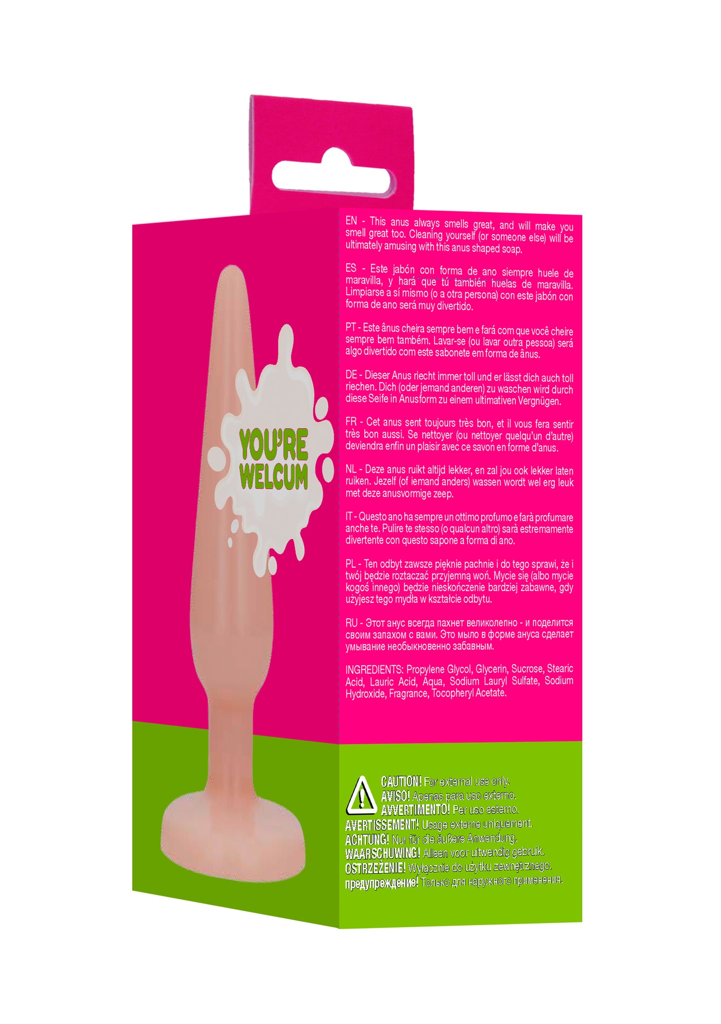 Buttplug - Gadget-Seife - In Geschenkbox