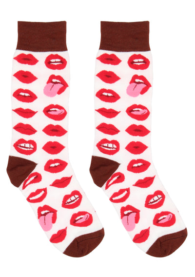Sexy Socken - Lippenliebessocken