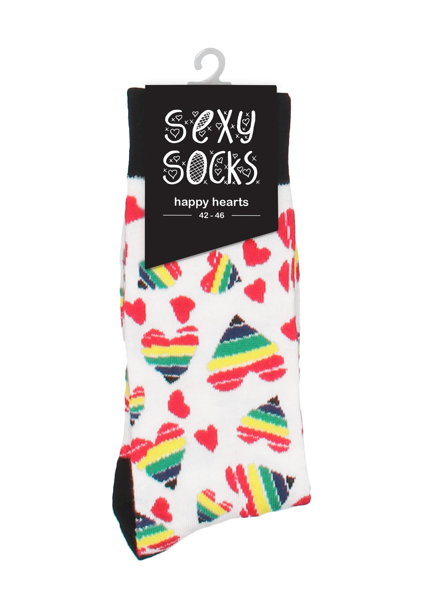 Sexy Socken - Happy Hearts Socken