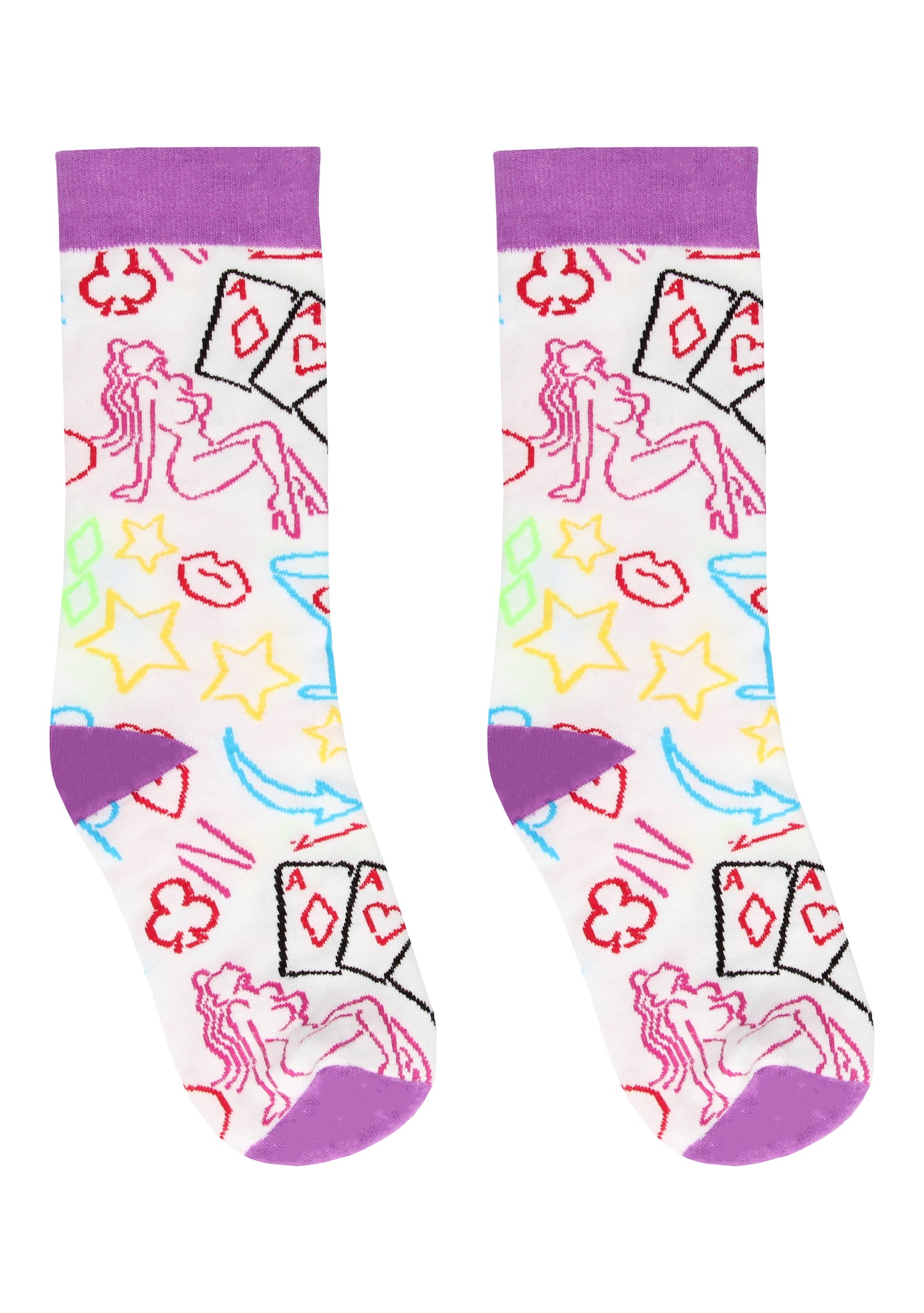 Sexy Socks - Strip Poker Sokken