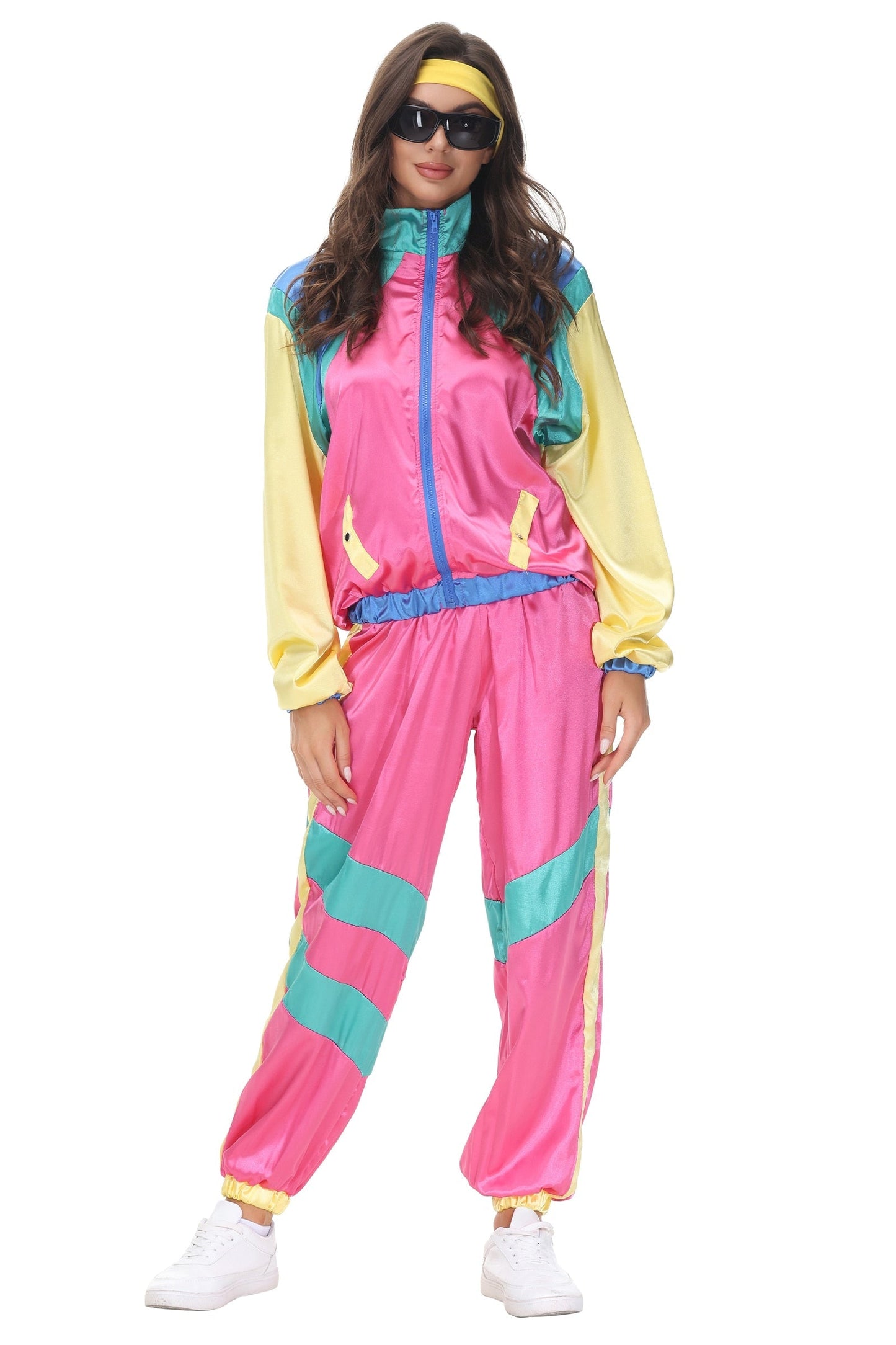 Hippie Kostuum - Voor Vrouwen - Top + Broek + Hoofdband