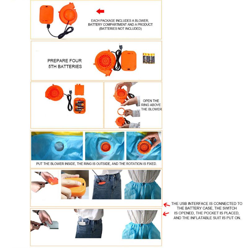 Opblaasbare Astronaut (150-190cm)