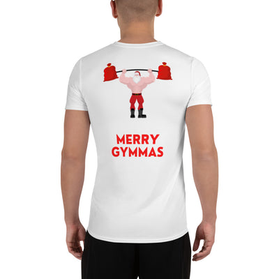 Herren Weihnachts-Sportshirt Merry Gymmas