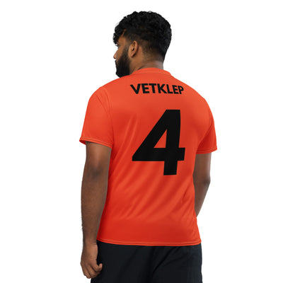 Vetklep Voetbal Shirt Oranje
