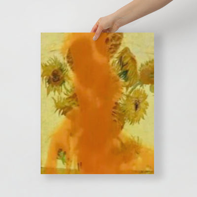 Van Gogh mit Suppe Poster