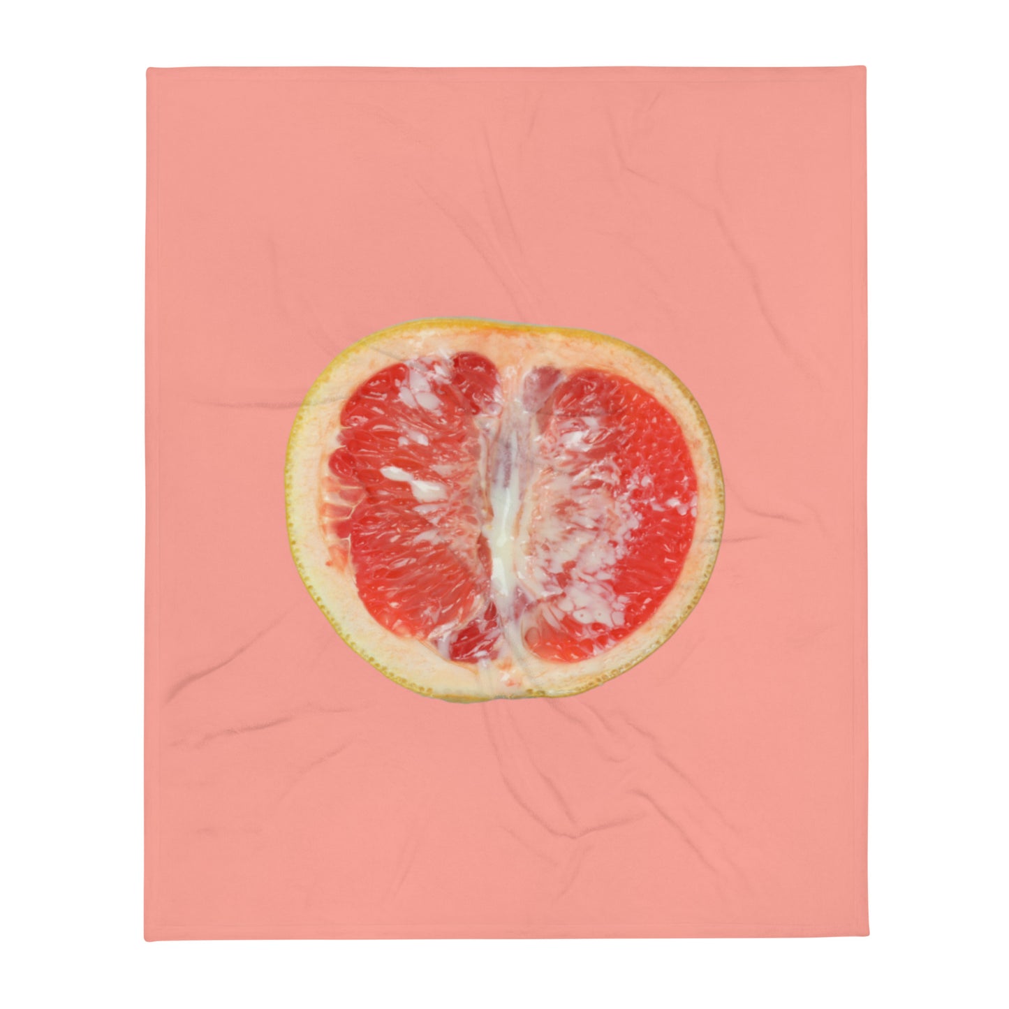 Rosa Grapefruit Fleecedecke