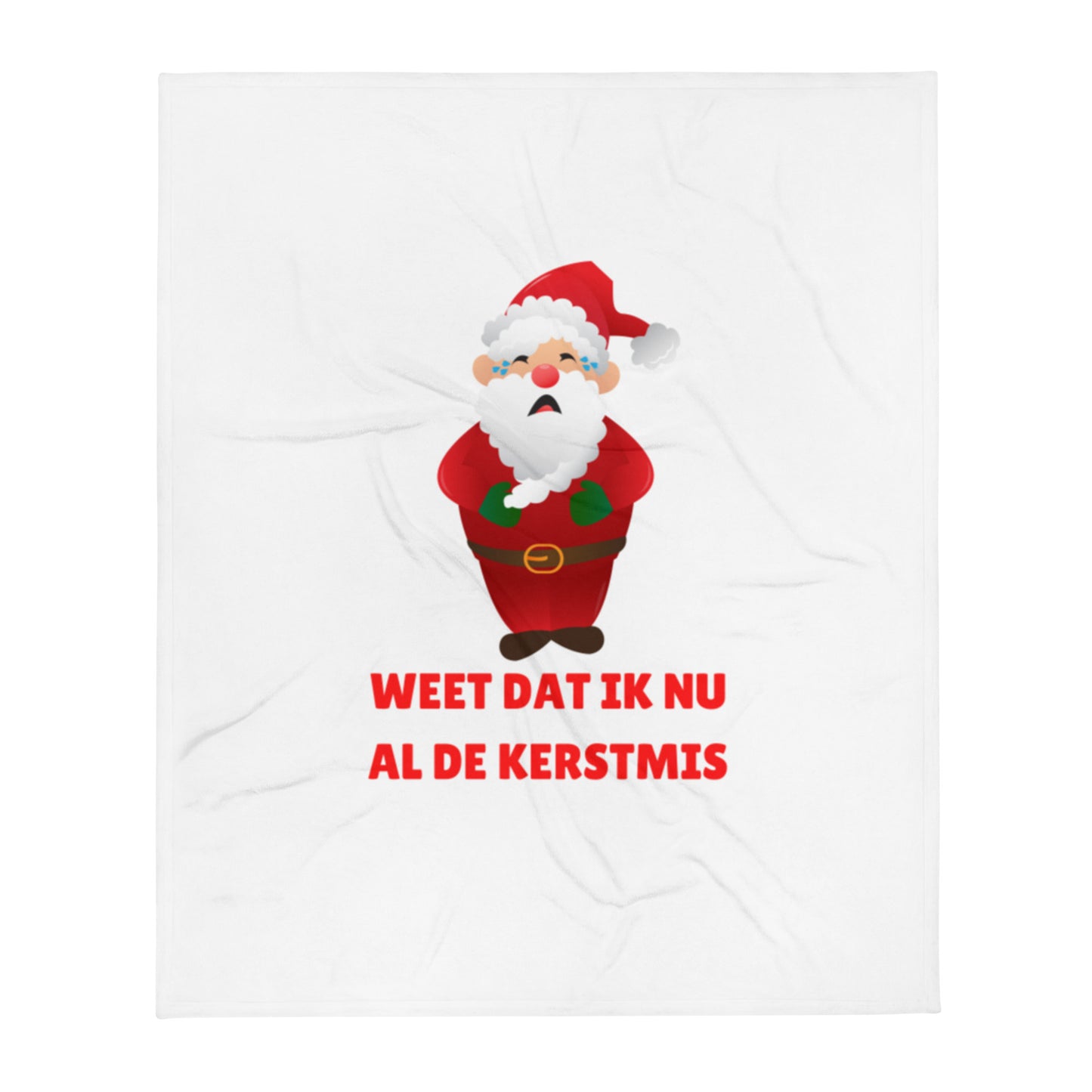 Wisse, dass ich die Weihnachtsfleecedecke bereits habe