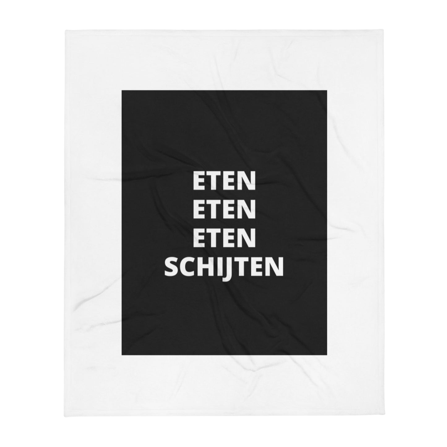 Essen Essen Essen Kacken Fleecedecke