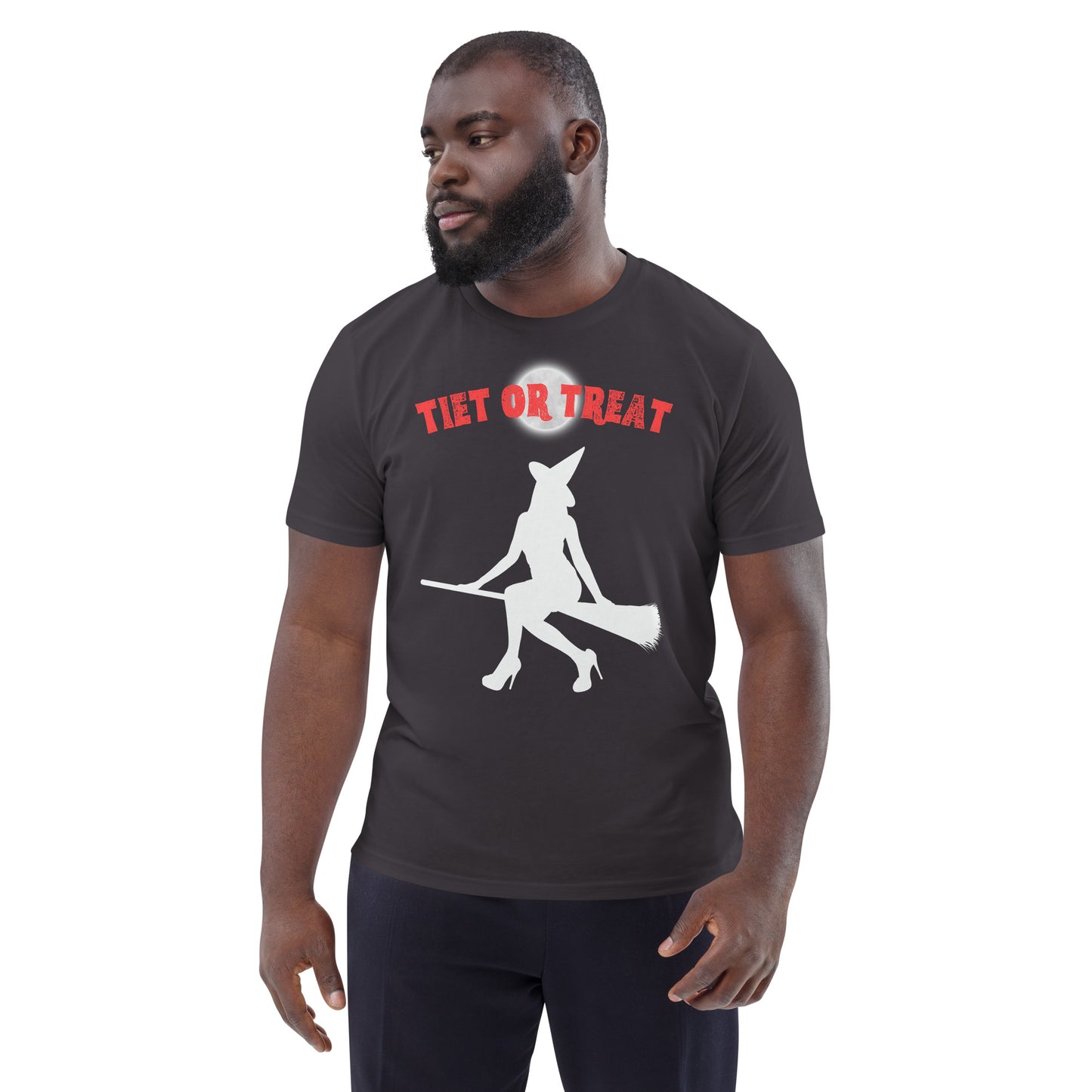 Tiet Or Treat Uniseks T-shirt