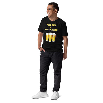 Veel Bier = Veel Plezier T-shirt (Uniseks)
