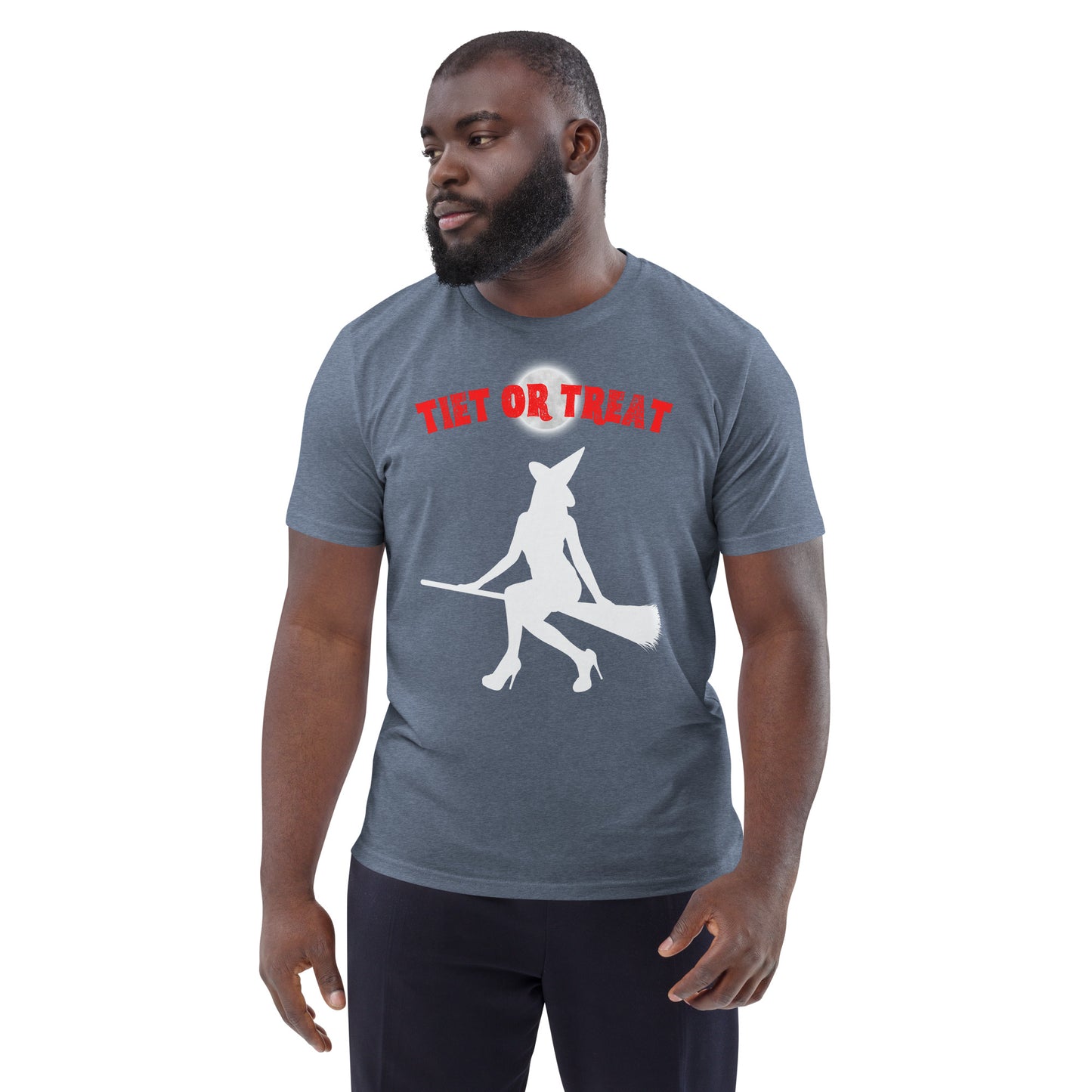 Tiet Or Treat Uniseks T-shirt