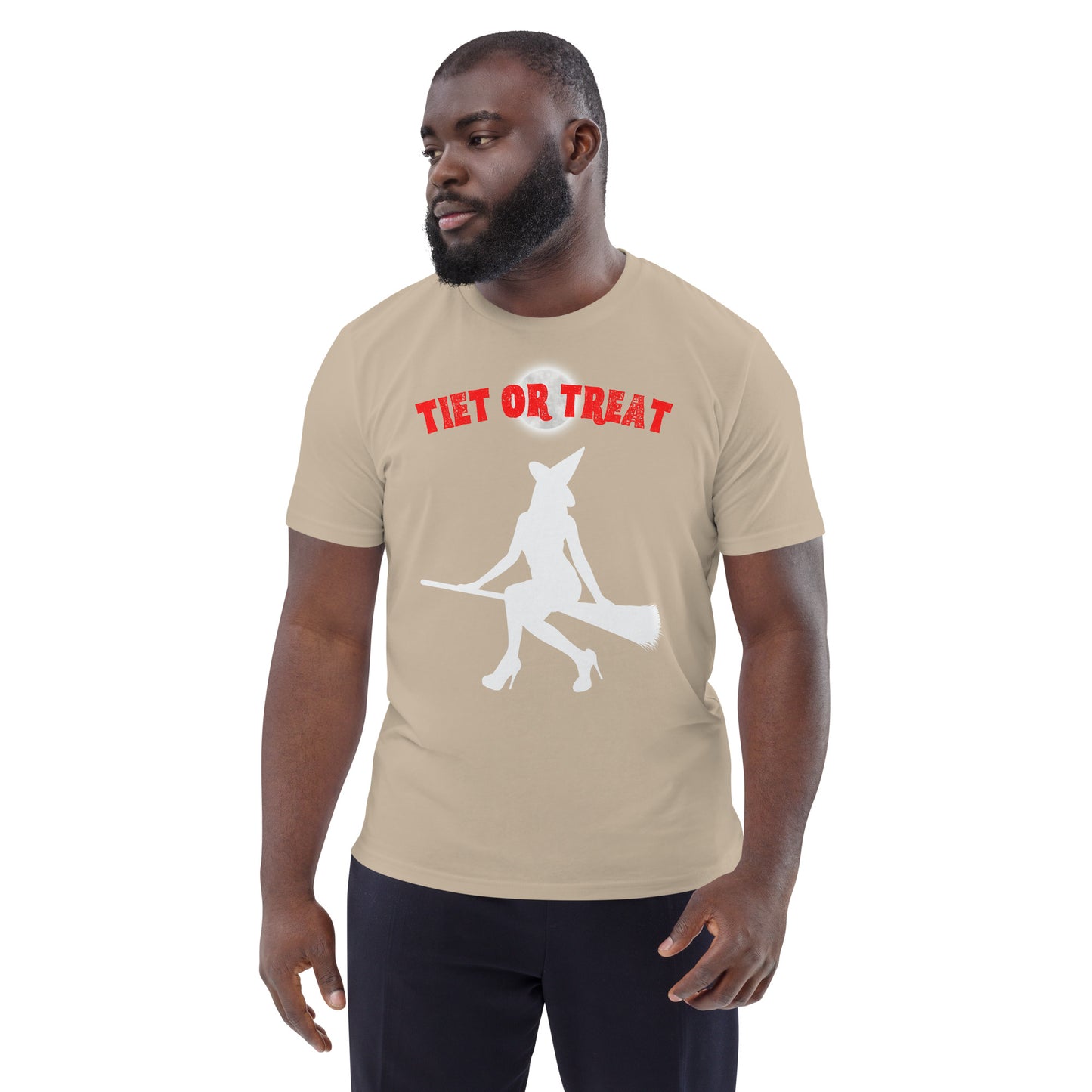 Tiet Or Treat Uniseks T-shirt