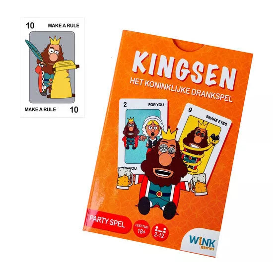 Kingsen Drankspel + Spelregels