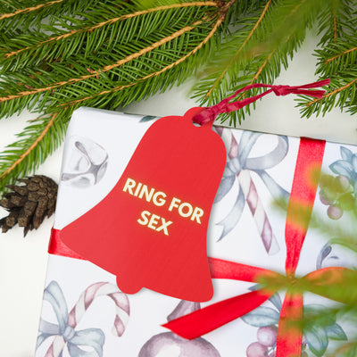 Houten Ring For Sex Kerstbel (Neon)