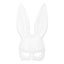 Halfmasker Bunny | Zwart of Wit