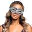 Oogmasker | Venice Sequins | Goud, Zilver Of Zwart