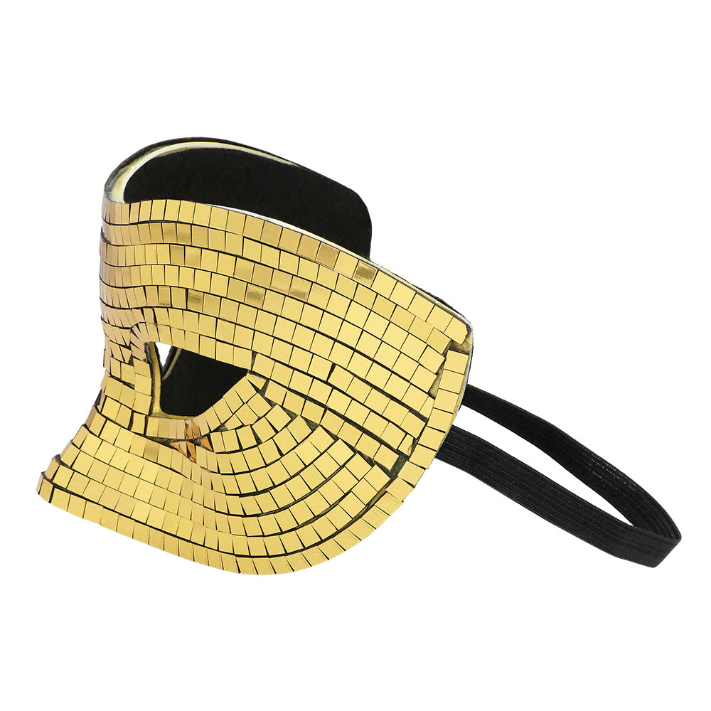 Oogmasker Disco |  Goud of Zilver